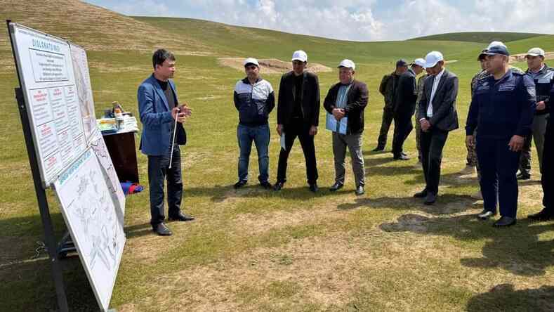 Сотрудничество Узбекистана и Таджикистана в борьбе с саранчой